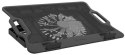 NATEC NATEC PODSTAWKA CHŁODZĄCA DIPPER 2 12.1-17.3'' Z WENTYLATOREM, PODŚWIETLENIE, USB