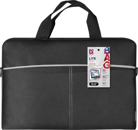Defender DEFENDER TORBA DO LAPTOPA LITE 15.6" CZARNO-SZARA 26086 Defender DEFENDER TORBA DO LAPTOPA LITE 15.6" CZARNO-SZARA 26086