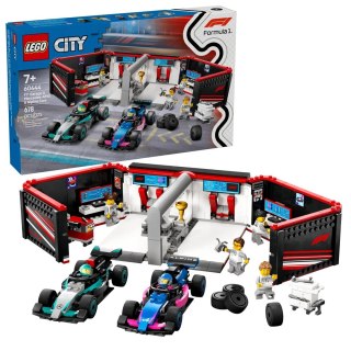 Lego LEGO CITY 60444 F1 Garaż i bolidy Mercedes-AMG i Alpine