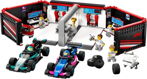Lego LEGO CITY 60444 F1 Garaż i bolidy Mercedes-AMG i Alpine Lego LEGO CITY 60444 F1 Garaż i bolidy Mercedes-AMG i Alpine