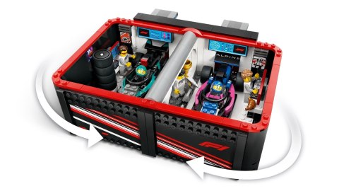 Lego LEGO CITY 60444 F1 Garaż i bolidy Mercedes-AMG i Alpine Lego LEGO CITY 60444 F1 Garaż i bolidy Mercedes-AMG i Alpine
