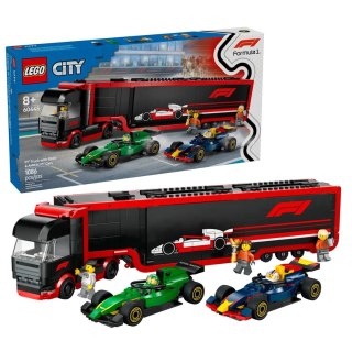 Lego LEGO CITY 60445 F1 Ciężarówka z bolidami RB20 i AMR24 F1