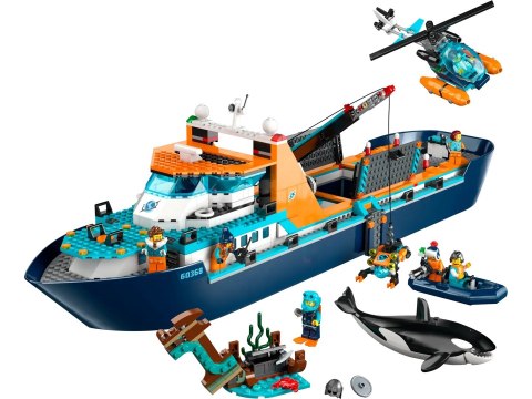 Lego LEGO City 60368 Łódź badacza Arktyki Lego LEGO City 60368 Łódź badacza Arktyki