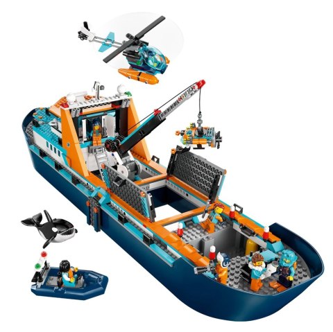 Lego LEGO City 60368 Łódź badacza Arktyki Lego LEGO City 60368 Łódź badacza Arktyki