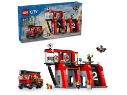 Lego LEGO City 60414 Remiza strażacka z wozem strażackim