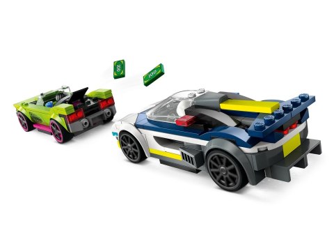Lego LEGO City 60415 Pościg radiowozu za muscle carem Lego LEGO City 60415 Pościg radiowozu za muscle carem