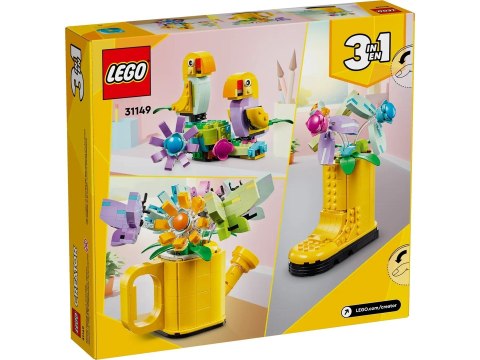 Lego LEGO Creator 31149 Kwiaty w konewce Lego LEGO Creator 31149 Kwiaty w konewce