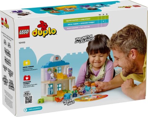 Lego LEGO DUPLO TOWN 10449 Pierwszy raz: Wizyta u lekarza Lego LEGO DUPLO TOWN 10449 Pierwszy raz: Wizyta u lekarza