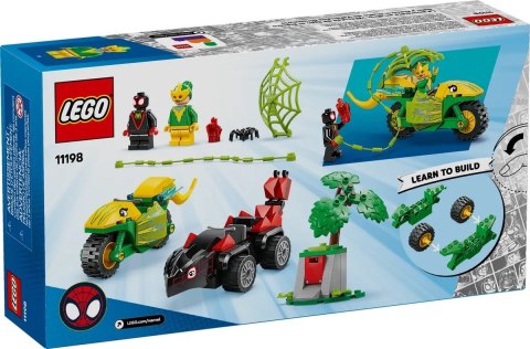 Lego LEGO MARVEL SUPER HEROES 11198 Pościg Spina za Electro w dinopojeździe Lego LEGO MARVEL SUPER HEROES 11198 Pościg Spina za Electro w dinopojeździe