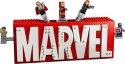 Lego LEGO MARVEL SUPER HEROES 76313 Logo MARVEL z minifigurkami