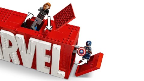 Lego LEGO MARVEL SUPER HEROES 76313 Logo MARVEL z minifigurkami Lego LEGO MARVEL SUPER HEROES 76313 Logo MARVEL z minifigurkami