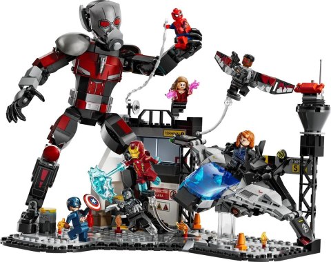 Lego LEGO MARVEL SUPER HEROES 76314 Kapitan Ameryka: Wojna bohaterów — bitwa Lego LEGO MARVEL SUPER HEROES 76314 Kapitan Ameryka: Wojna bohaterów — bitwa