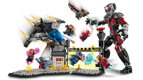 Lego LEGO MARVEL SUPER HEROES 76314 Kapitan Ameryka: Wojna bohaterów — bitwa Lego LEGO MARVEL SUPER HEROES 76314 Kapitan Ameryka: Wojna bohaterów — bitwa
