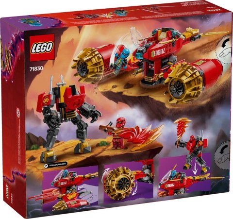 Lego LEGO NINJAGO 71830 Burzowy jeździec-mech Kaia