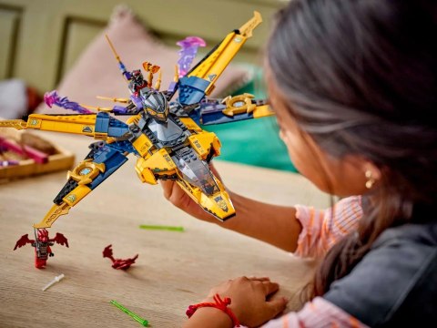 Lego LEGO NINJAGO 71833 Ras i burzowy superodrzutowiec Arina Lego LEGO NINJAGO 71833 Ras i burzowy superodrzutowiec Arina