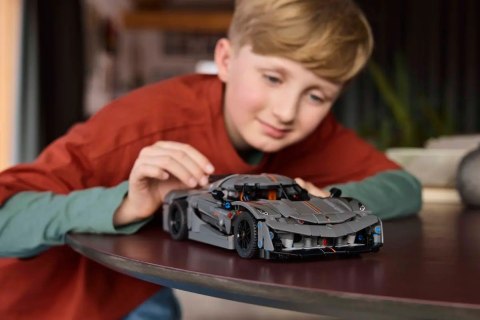 Lego LEGO Technic 42173 Szary hipersamochód Koenigsegg Jesko Absolut Lego LEGO Technic 42173 Szary hipersamochód Koenigsegg Jesko Absolut