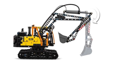 Lego LEGO Technic 42175 Ciężarówka Volvo FMX i koparka EC230 Electric