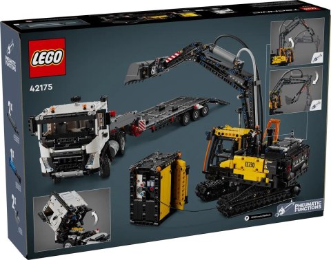 Lego LEGO Technic 42175 Ciężarówka Volvo FMX i koparka EC230 Electric Lego LEGO Technic 42175 Ciężarówka Volvo FMX i koparka EC230 Electric
