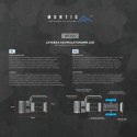 MONTIS MONTIS ALUMINIOWA RĘCZNA LATARKA AKUMULATOROWA LED MT154 MONTIS MONTIS ALUMINIOWA RĘCZNA LATARKA AKUMULATOROWA LED MT154