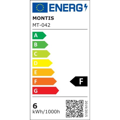 MONTIS MONTIS MT042-BK LAMPKA BIURKOWA LED CZARNA 230V + USB MONTIS MONTIS MT042-BK LAMPKA BIURKOWA LED CZARNA 230V + USB