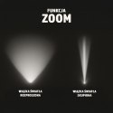 MONTIS MONTIS TAKTYCZNA RĘCZNA LATARKA AKUMULATOROWA LED, ZOOM 10W MT160 MONTIS MONTIS TAKTYCZNA RĘCZNA LATARKA AKUMULATOROWA LED, ZOOM 10W MT160