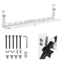Maclean MACLEAN ORGANIZER PODBIURKOWY NA KABLE, MAX. OBCIĄŻENIE 5KG, MAX. 728MM, BIAŁY MC-103 W
