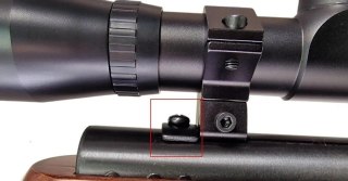 Marksman Karabinek wiatrówka Marksman Beaver 2096 drewno+ luneta kal.4,5 mm Ekp