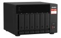 QNAP Qnap TS-673A-8G, Tower, 6 x 2.5"/3.5" SATA, AMD Ryzen V1500B 4C/8T, 8GB DDR4 (Max. 64GB), 2 x 2.5GbE, optional 10GbE, Single PSU