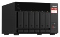 QNAP Qnap TS-673A-8G, Tower, 6 x 2.5"/3.5" SATA, AMD Ryzen V1500B 4C/8T, 8GB DDR4 (Max. 64GB), 2 x 2.5GbE, optional 10GbE, Single PSU