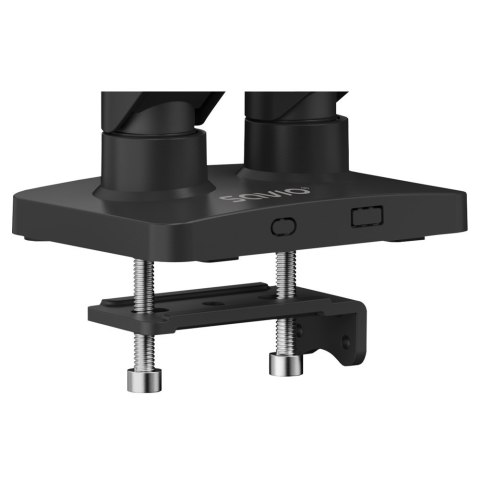 SAVIO SAVIO PODWÓJNY UCHWYT BIURKOWY NA MONITORY 17"-32" 2X 2-9 KG NA SPRĘŻYNIE UM-04 SAVIO SAVIO PODWÓJNY UCHWYT BIURKOWY NA MONITORY 17"-32" 2X 2-9 KG NA SPRĘŻYNIE UM-04