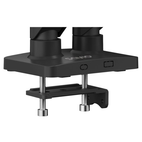 SAVIO SAVIO PODWÓJNY UCHWYT BIURKOWY NA MONITORY 17"-32" 2X 2-9 KG NA SPRĘŻYNIE UM-04 SAVIO SAVIO PODWÓJNY UCHWYT BIURKOWY NA MONITORY 17"-32" 2X 2-9 KG NA SPRĘŻYNIE UM-04