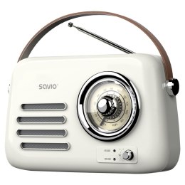 SAVIO SAVIO RADIO PRZENOŚNE BIAŁE RS-02