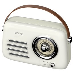 SAVIO SAVIO RADIO PRZENOŚNE BIAŁE RS-02