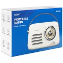 SAVIO SAVIO RADIO PRZENOŚNE BIAŁE RS-02