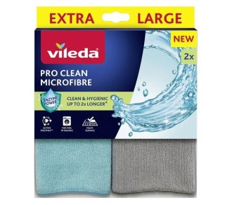 VILEDA Ściereczka z mikrofibry z enzymami Vileda Pro Clean 2szt.