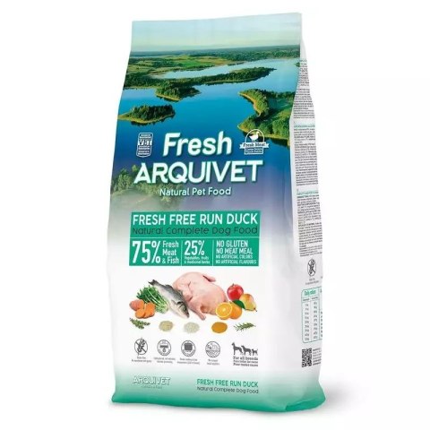 ARQUIVET ARQUIVET FRESH - półwilgotna karma dla psa - kaczka z rybą oceaniczną - 10kg (WYPRZEDAŻ)