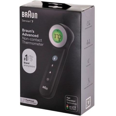 Braun Termometr bezdotykowy do czoła Braun BNT400B Braun Termometr bezdotykowy do czoła Braun BNT400B
