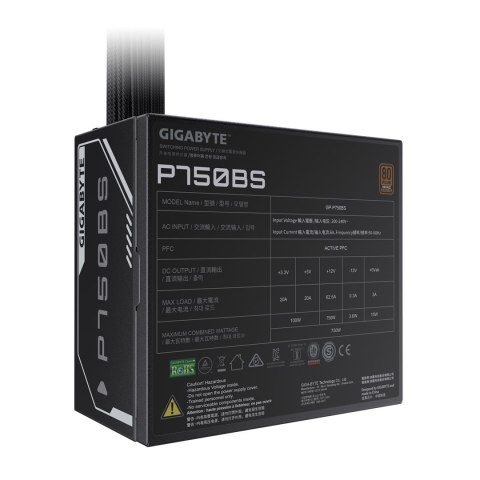 Gigabyte Zasilacz Gigabyte P750BS 750W 80+ Bronze Gigabyte Zasilacz Gigabyte P750BS 750W 80+ Bronze