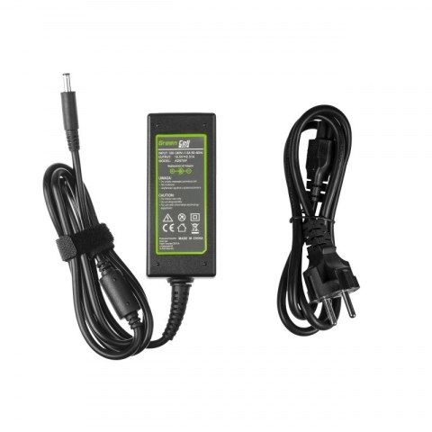Green Cell GREEN CELL ZASILACZ AD57AP DELL 19.5V 2.31A 45W Green Cell GREEN CELL ZASILACZ AD57AP DELL 19.5V 2.31A 45W