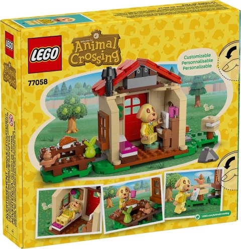 Lego LEGO Animal Crossing 77058 Przytulny dom Goldie Lego LEGO Animal Crossing 77058 Przytulny dom Goldie