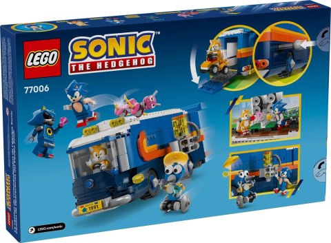 Lego LEGO Sonic 77006 Sonic i pojazd do zadań specjalnych Lego LEGO Sonic 77006 Sonic i pojazd do zadań specjalnych