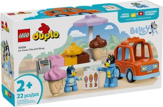 Lego LEGO Duplo Bluey 10458 - Wyprawa po lody z Blue