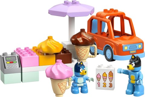 Lego LEGO DUPLO Bluey 10458 Wyprawa po lody z Blue Lego LEGO DUPLO Bluey 10458 Wyprawa po lody z Blue