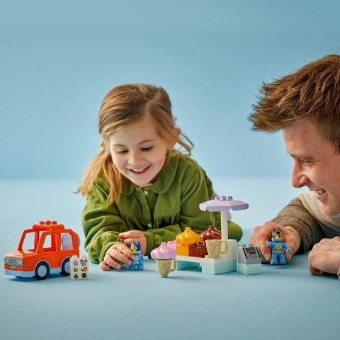 Lego LEGO DUPLO Bluey 10458 Wyprawa po lody z Blue Lego LEGO DUPLO Bluey 10458 Wyprawa po lody z Blue