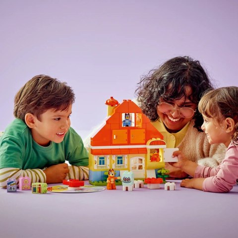 Lego LEGO DUPLO Bluey 10459 Dom rodzinny Blue z grą pamięciową Lego LEGO DUPLO Bluey 10459 Dom rodzinny Blue z grą pamięciową