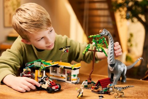 Lego LEGO Jurassic World 76973 Na tropie tytanozaura i raptora Lego LEGO Jurassic World 76973 Na tropie tytanozaura i raptora