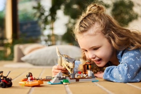 Lego LEGO Jurassic World 76975 Ucieczka rzeką przed tyranozaurem Lego LEGO Jurassic World 76975 Ucieczka rzeką przed tyranozaurem