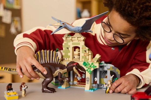 Lego LEGO Jurassic World 76976 Powietrzna misja z kecalkoatlem i spinozaurem Lego LEGO Jurassic World 76976 Powietrzna misja z kecalkoatlem i spinozaurem