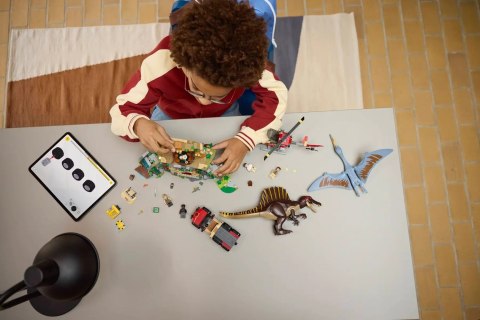 Lego LEGO Jurassic World 76976 Powietrzna misja z kecalkoatlem i spinozaurem Lego LEGO Jurassic World 76976 Powietrzna misja z kecalkoatlem i spinozaurem