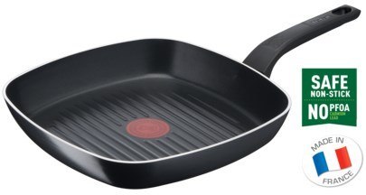 Tefal Patelnia grillowa TEFAL Simply Clean 26x26 B56740 Tefal Patelnia grillowa TEFAL Simply Clean 26x26 B56740